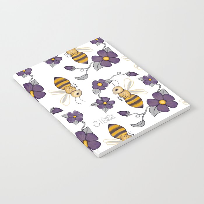 Bee Blossoms Notebook
