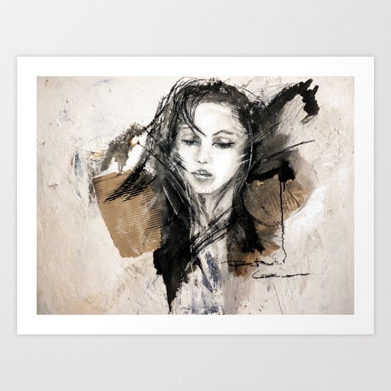 woman Art Print