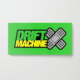 Drift Machine v3 HQvector Metal Print | Graphic Design, Illustration, Vector, Digital 