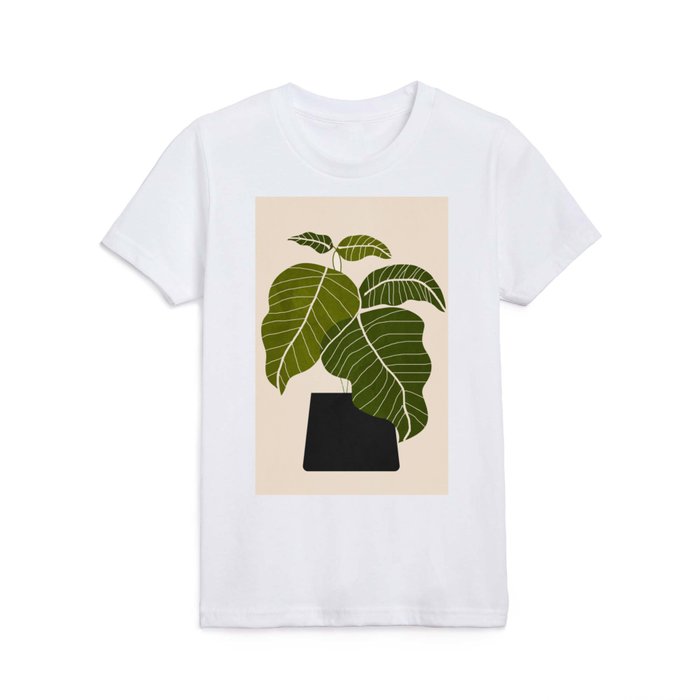Modern potted plant 3 Kids T Shirt