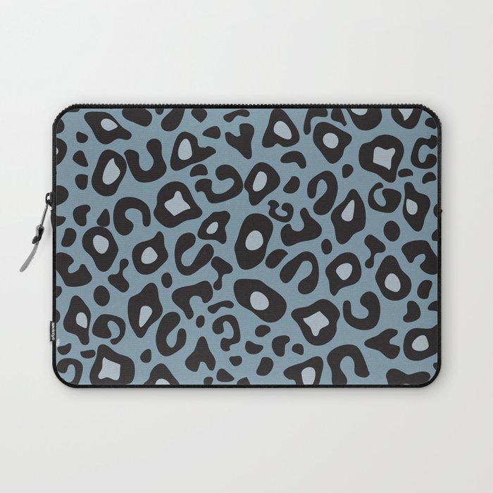 Cheetah Leopard Grey Pattern Laptop Sleeve
