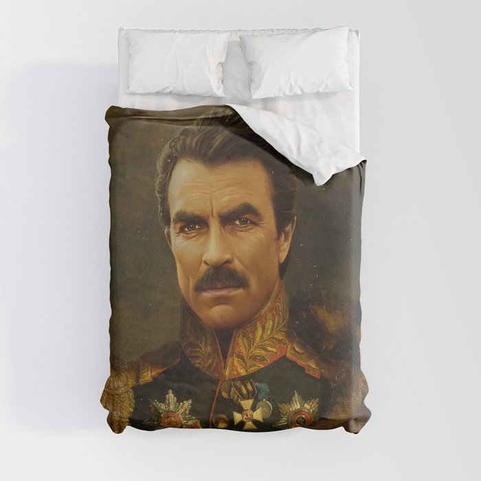 Tom Selleck - replaceface Duvet Cover