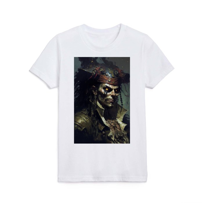 Pirate Captain Kids T Shirt