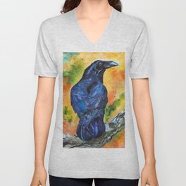The Raven By Olga V Neck T Shirt