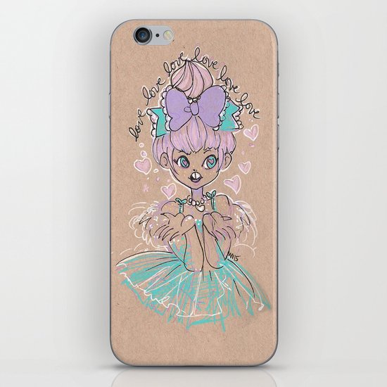 Love Love Love Little Heart iPhone & iPod Skin