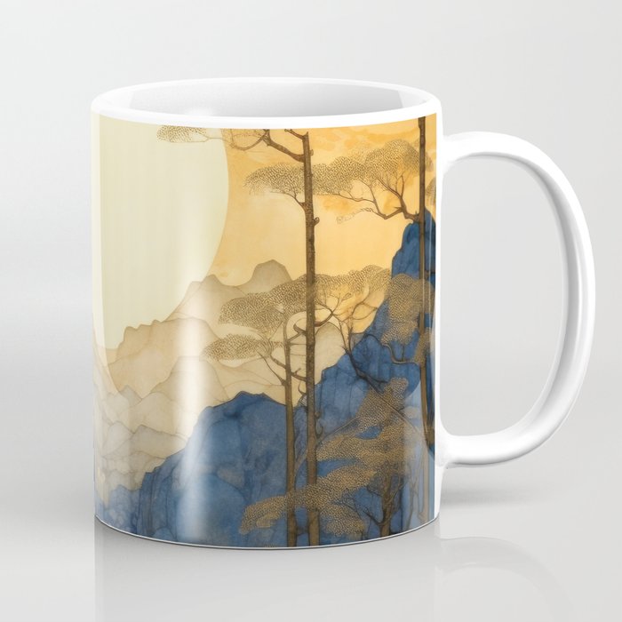 Sunrise Over A Valley Coffee Mug