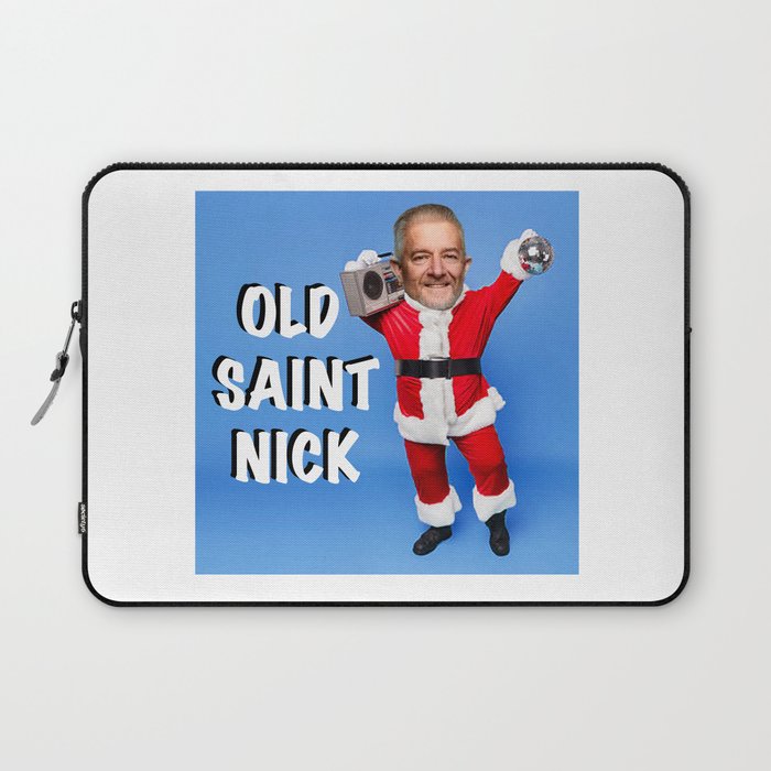 Old Saint Nick Laptop Sleeve