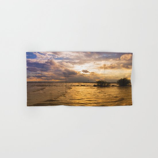 Weather over the lake Hand & Bath Towel