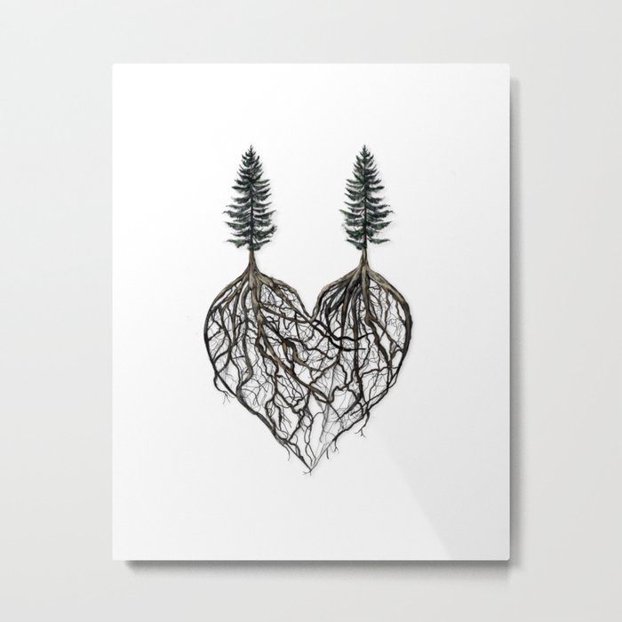 The Way I Love You (album cover for Corey Lewin) Metal Print