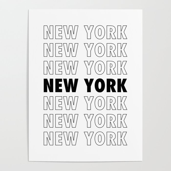 New york Poster