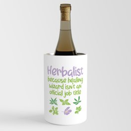 Herbalist Herbs Funny Wine Chiller