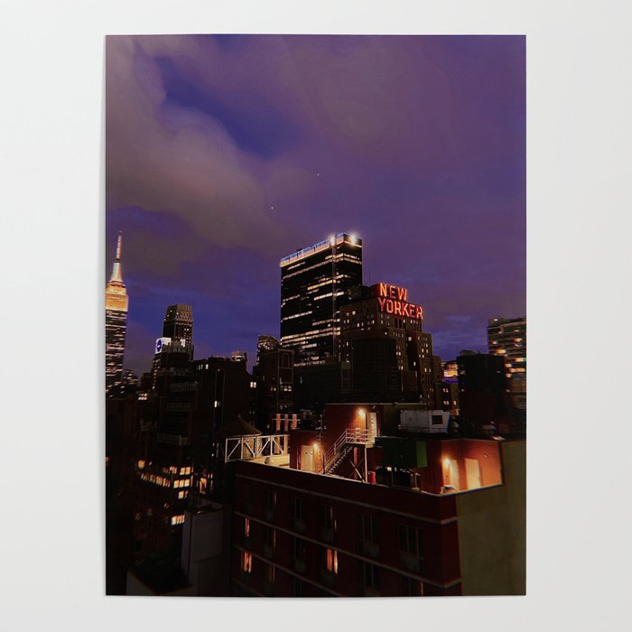 new york skyline Poster