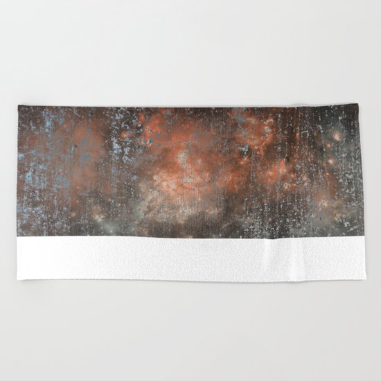 Fire beyond the Ashes Beach Towel