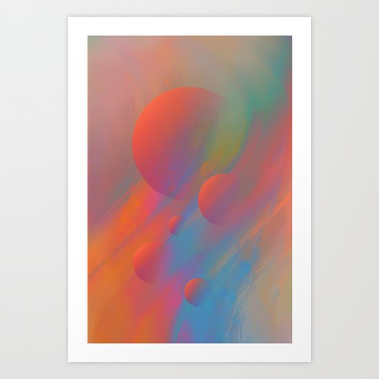 FRESHNESS OF SPRING Art Print
