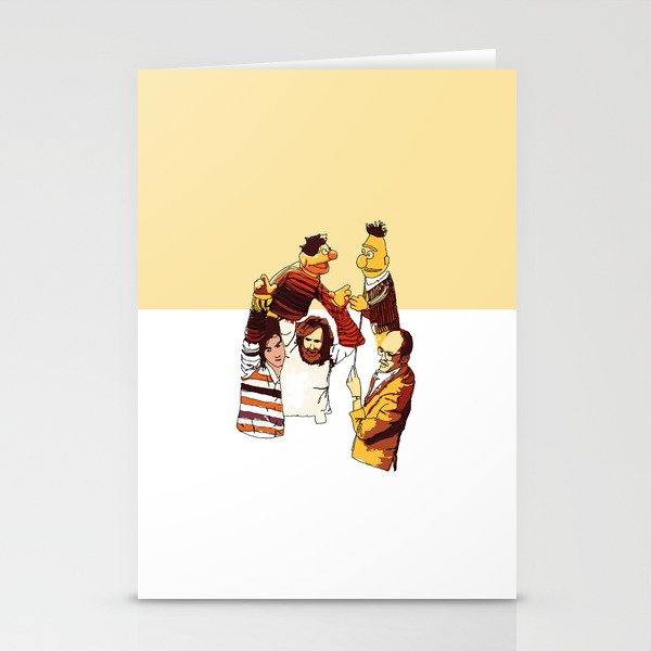 Bert & Ernie Muppets Stationery Cards