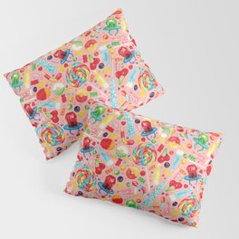 Candy Pattern - Pink Pillow Sham