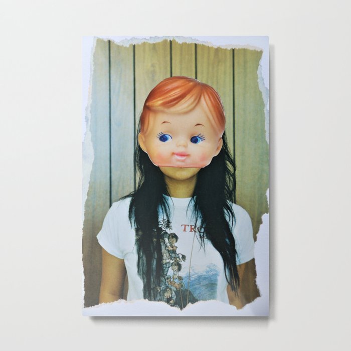 Kewpie Girl Metal Print