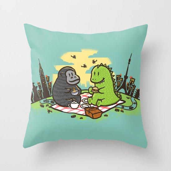 Let's have a break Throw Pillow