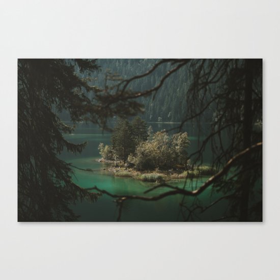 Framed by Nature - Landscape Photography Canvas Print