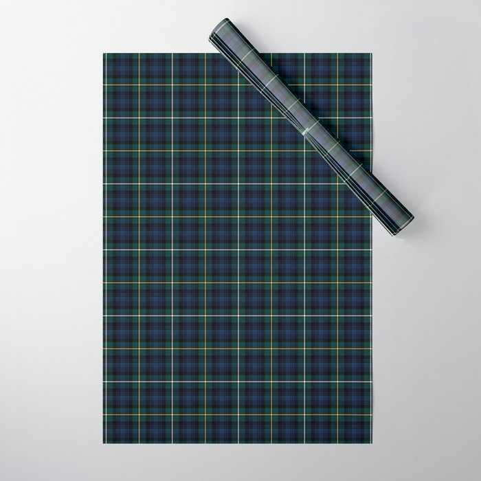 Clan Campbell Tartan Wrapping Paper