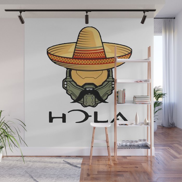 HALO Mexican Wall Mural by bugugan999 | Society6