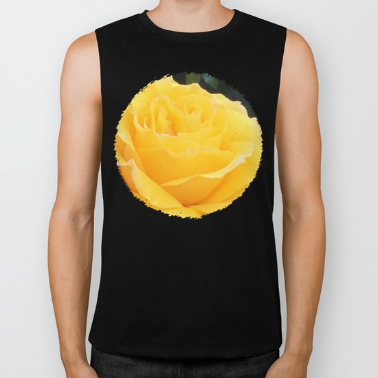 My Yellow Rose Biker Tank