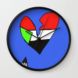 Sudan Uprising Wall Clock