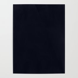 Blue-Black Charcoal Poster