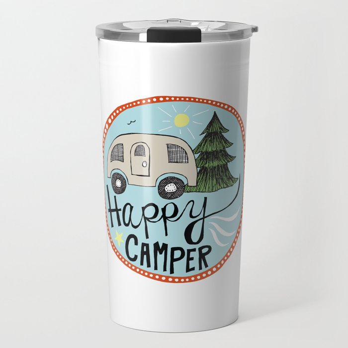 happy camper Travel Mug