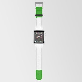 Number 1 (White & Green) Apple Watch Band