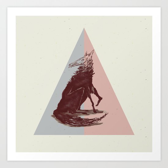 The Jackal - Dark beasts 03 Art Print