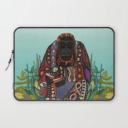 orangutan king turquoise Laptop Sleeve