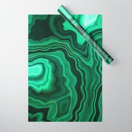 Emerald Marble Wrapping Paper