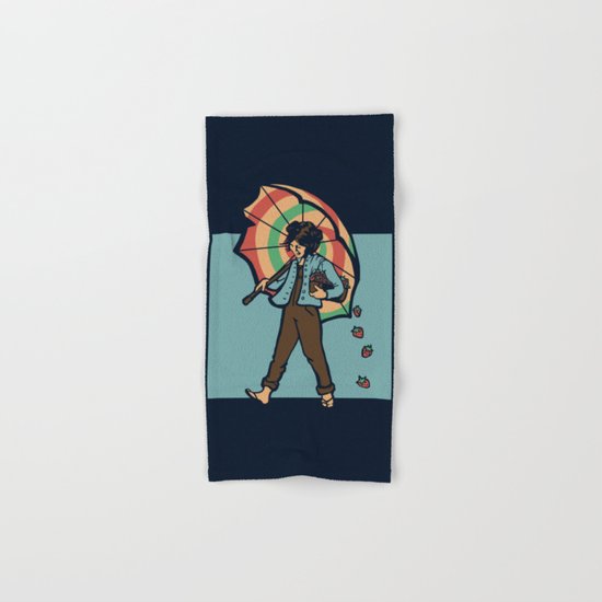Strawberry Girl Hand & Bath Towel