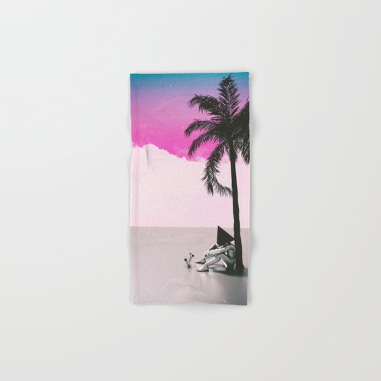 Under the palm tree Hand & Bath Towel