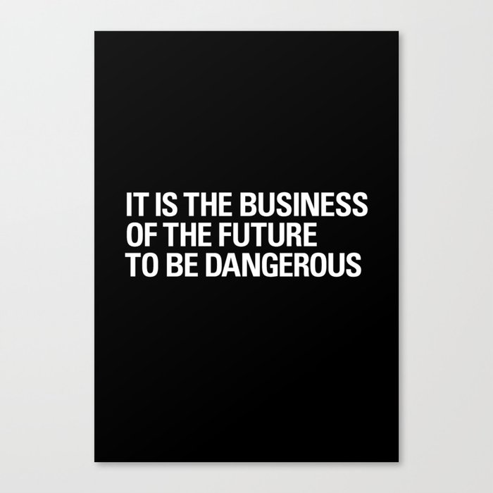 FUTURE BUSINESS Canvas Print