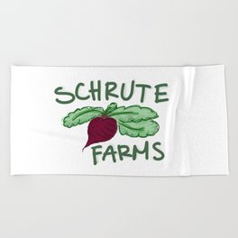 Schrute Farms Beach Towel