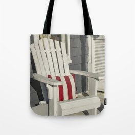 Adirondack chair Tote Bag