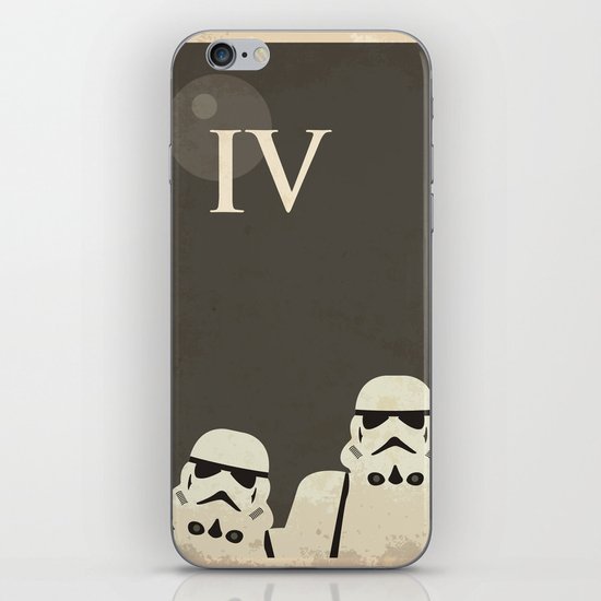 Star Wars Minimal Movie Poster iPhone & iPod Skin