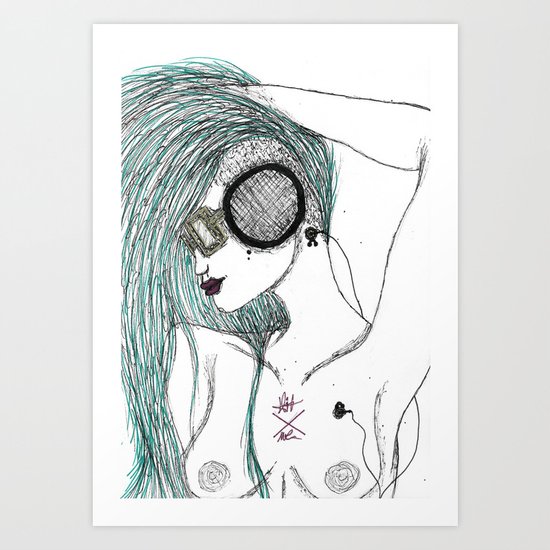 I Can't Stop Art Print