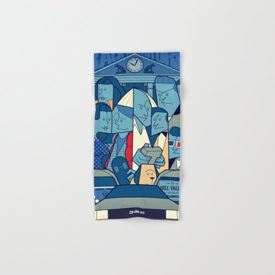 Back to the Future Hand & Bath Towel