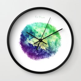Re-Flower Wall Clock