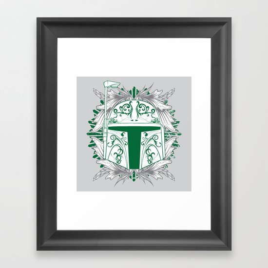 Boba Tatt Framed Art Print