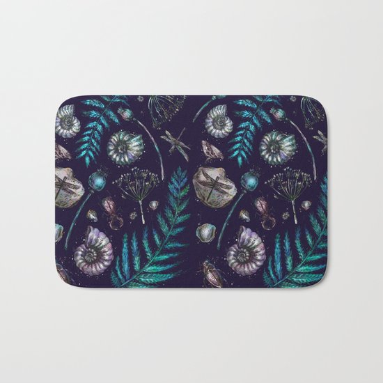 Mystical natural pattern Bath Mat