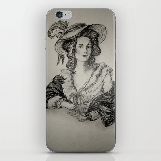 French Sketch IV iPhone & iPod Skin