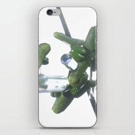 Consume your Daily Vegetables!_part. Green iPhone Skin
