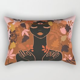 autumn goddess Rectangular Pillow