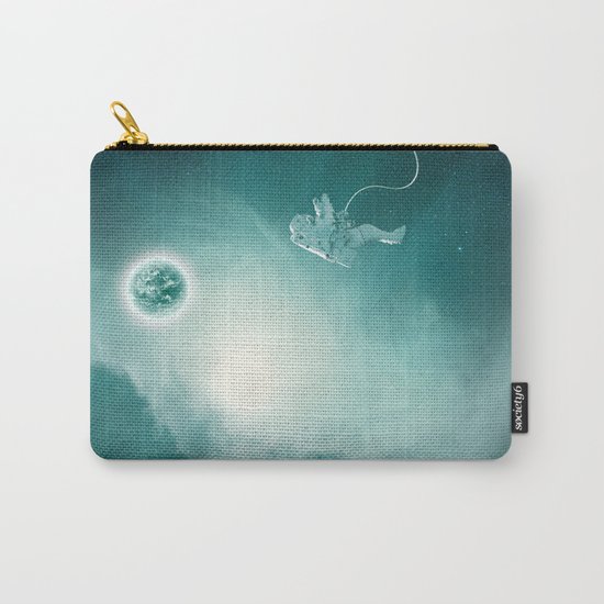 Astronaut Cast Away in Space Carry-All Pouch