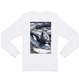 Dolphin, orca, beluga, narwhal & cie Long Sleeve T-shirt