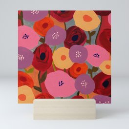 Blooming Flowers Mini Art Print